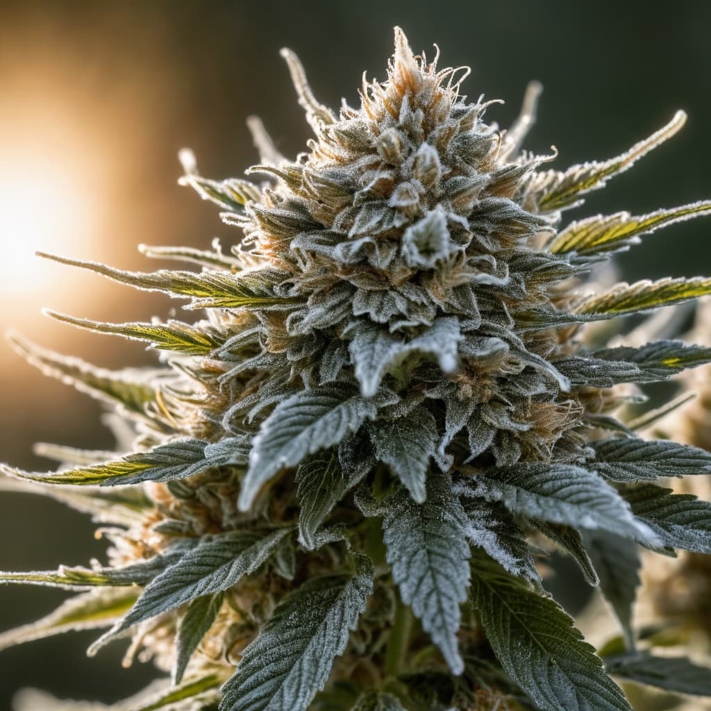 The White CBG Flower